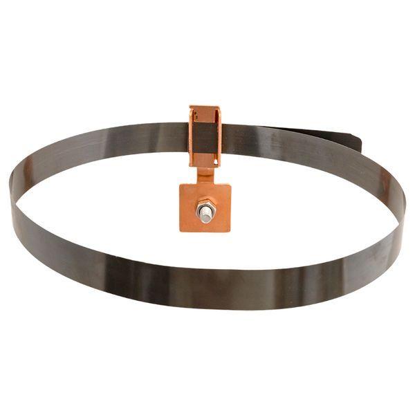  Держатель для труб универсальный d(0-200)мм Cu и полоса нерж. cталь PROxima EKF lp-33220-cu фото в каталоге от BTSprom.by