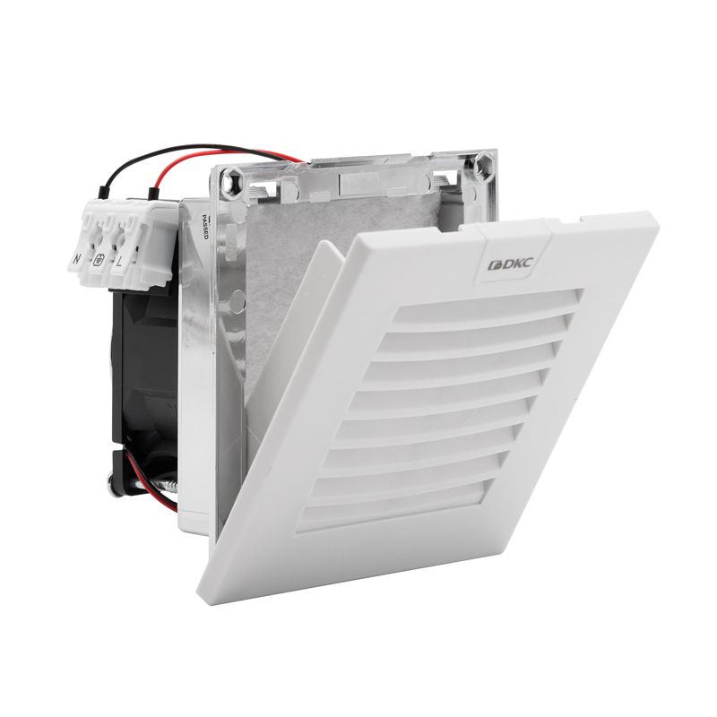  Вентилятор с фильтром ЭМС 24куб.м/ч 115В AC 120х120мм IP54 DKC R5MCV12115 фото в каталоге от BTSprom.by