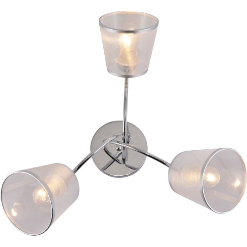  Люстра Shirley 9167-303 3хЕ27 60Вт модерн Rivoli Б0059981 фото в каталоге от BTSprom.by