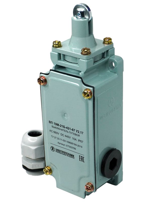 выключатель конечн. вп 19м-21б-421-67 у2.17 электротехник et003789 от BTSprom.by