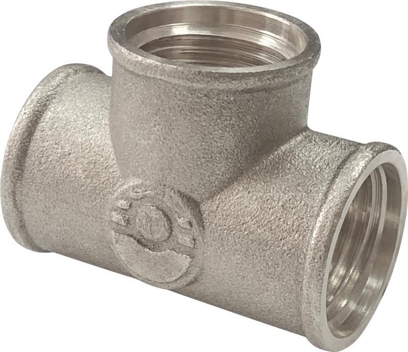 тройник никелированный вр-вр-вр 1/2дюйм (100/10) valfex vf.130.n.012 от BTSprom.by