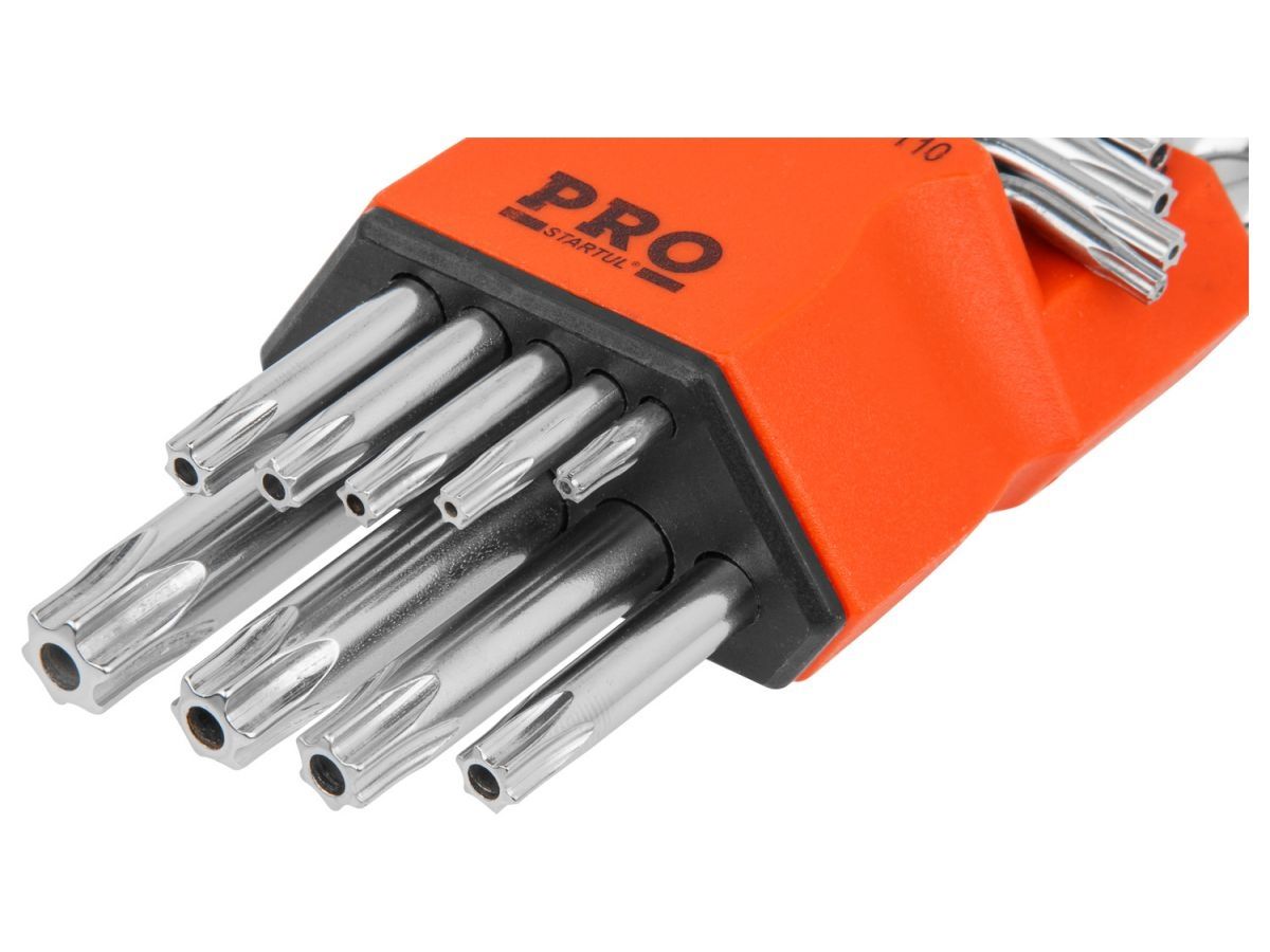  Набор ключей Torx T10-T50 9шт коротк. PRO STARTUL (PRO-87209) PRO-87209 фото в каталоге от BTSprom.by