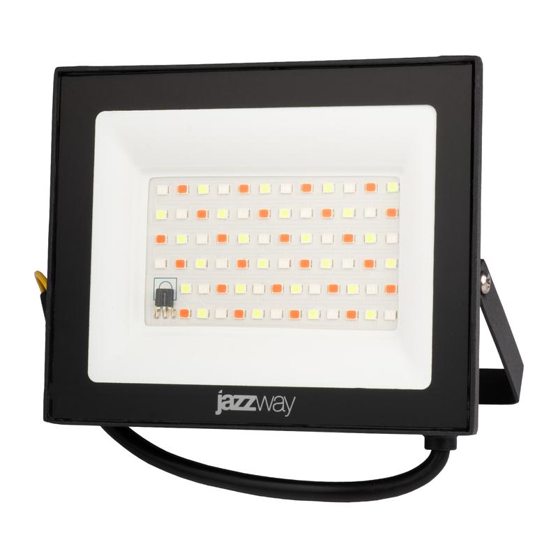  Прожектор светодиодный PFL RGB-RC 30Вт BL ДО/СДО IP65 (управление с пульта группой прожекторов R15м) JazzWay 5064188 фото в каталоге от BTSprom.by