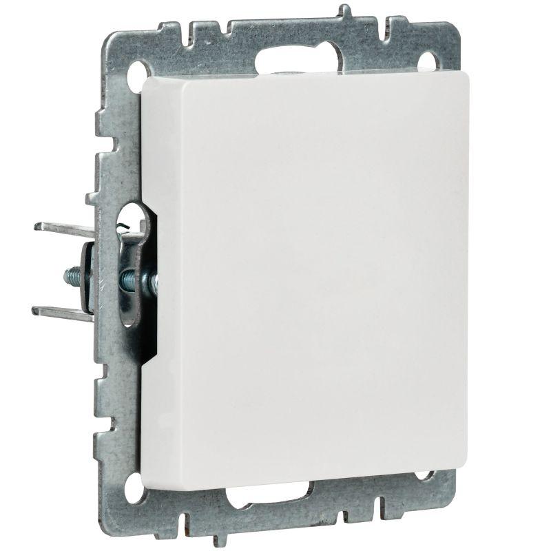  Заглушка с суппортом BRITE МЗ10-БрБ механизм бел. IEK BR-PL10-K01 фото в каталоге от BTSprom.by