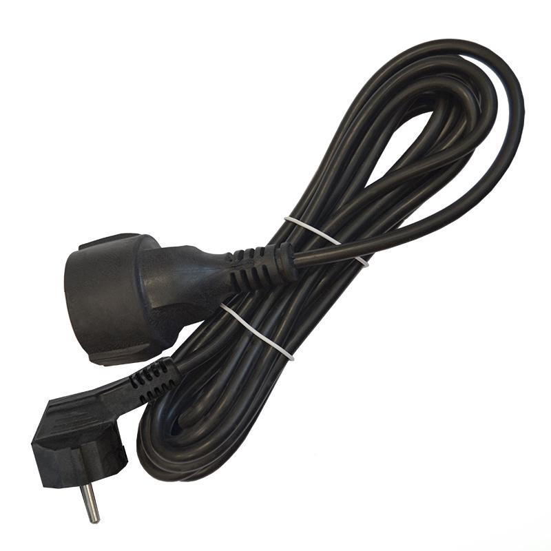 удлинитель-шнур 1х5м с заземл. 16а ip20 пвс 3х1 черн. domtok 2359 от BTSprom.by