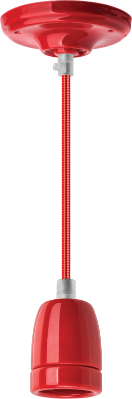 светильник 61 531 nil-sf03-011-e27 60вт 1м керам. красн. navigator 61531 от BTSprom.by