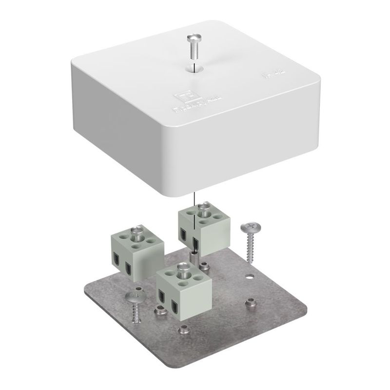 коробка огнестойкая для кабель-канала 40-0450-fr1.5-6 е15-е120 75х75х30 промрукав 40-0450-fr1.5-6 от BTSprom.by