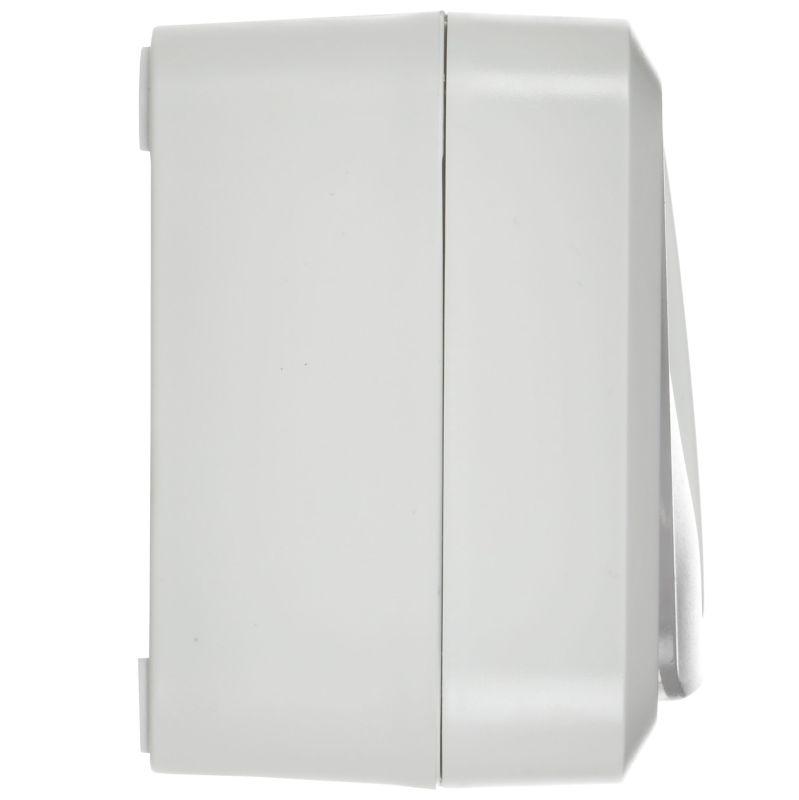  Розетка 2-м ОП TORS TS322 16А IP55 горизонт. с заземл. с крышкой бел. IEK TS-R26-16-55-G-K01 фото в каталоге от BTSprom.by