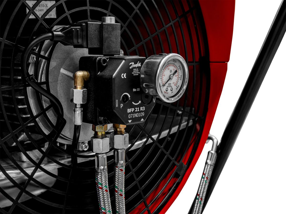  Нагреватель воздуха диз. ASILAK  SLD-50003 непрям (Мощность 50кВт, Производительность 780 м3/ч, Термостат) AS6312-7 фото в каталоге от BTSprom.by