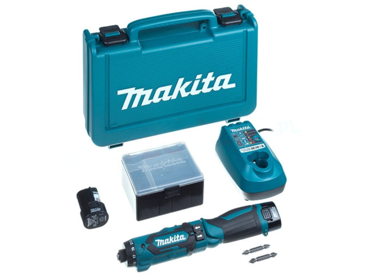 аккум. шуруповерт makita df 012 dse в чем. (7.2 в, 2 акк., 1.5 а/ч li-ion, 1 скор., 6 нм, шурупы до 6 мм) df012dse от BTSprom.by