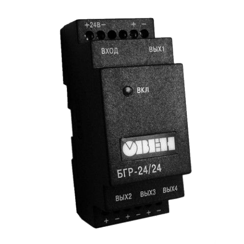 блок гальванической развязки бгр4-24/24 овен 21954 от BTSprom.by