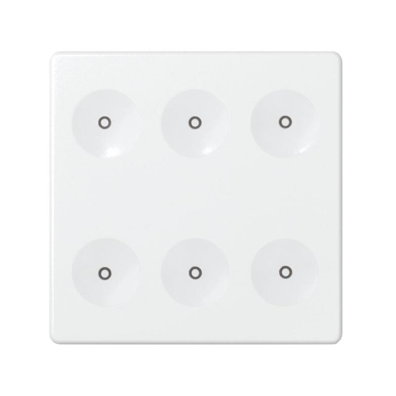выключатель сенсорный 6-кл. сп simon 82 sense ip20 без маркир. бел. simon 8000661-030 от BTSprom.by