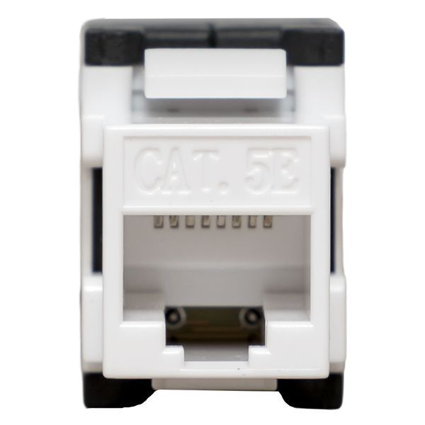  Модуль Keystone кат.5E неэкранир. 110 IDC 180град. самозажимной (Toolless) черн. TERACOM PRO EKF TRP-KSTN-T180D-5EUTP-BLK фото в каталоге от BTSprom.by