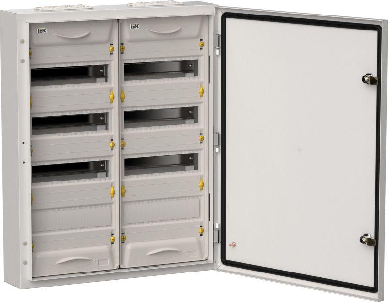 корпус щрн-96 (2х48) titan 5 710х570х140 ip54 метал. сер. iek ti5-50-n-2x048-54-7035 от BTSprom.by