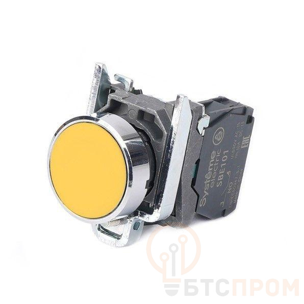 Кнопка модульная SB4 в сборе 22мм с возвратом металл 1НО желт. SE SB4BA51 фото в каталоге от BTSprom.by  Кнопка модульная SB4 в сборе 22мм с возвратом металл 1НО желт. SE SB4BA51 фото в каталоге от BTSprom.by