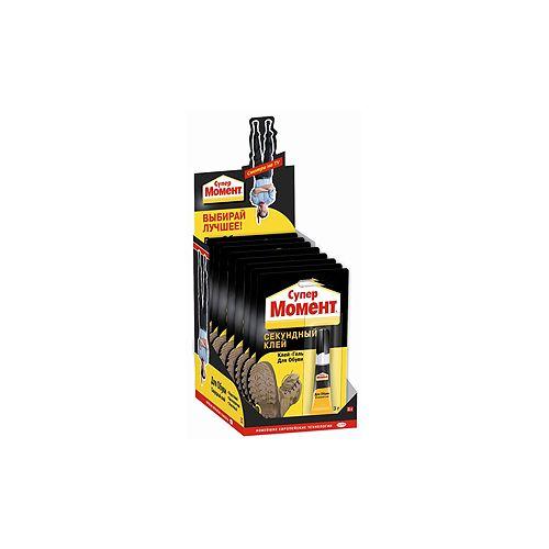  Клей для обуви 3г на ед. блистер-карте Момент C0041411 фото в каталоге от BTSprom.by