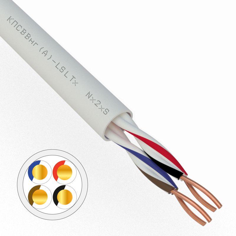 кабель кпсввнг(а)-lsltx 2х2х0.75 (м) rexant 01-4876 от BTSprom.by