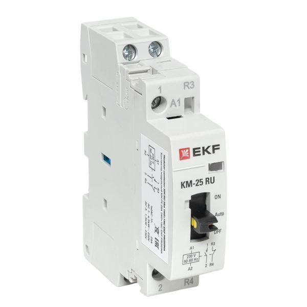 контактор модульный км ру 25а 1no+1nc (1 мод.) proxima ekf km-1m-25-11 от BTSprom.by