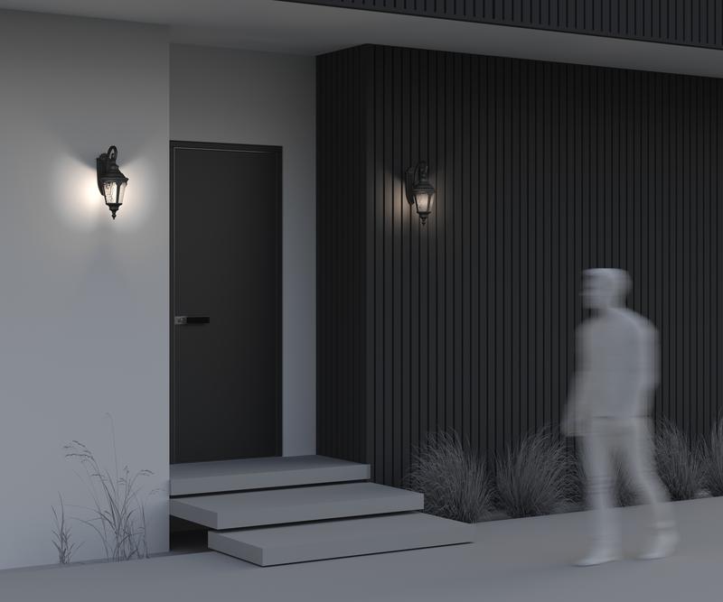  Светильник Goiri 1х60Вт E27 IP44 бра настен. Maytoni O029WL-01BZ фото в каталоге от BTSprom.by