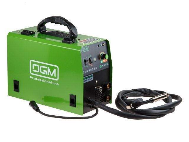 полуавтомат сварочный dgm mig-210p (230в, mig/flux/mma/tig, встроенная горелка 2 м, смена полярности) от BTSprom.by
