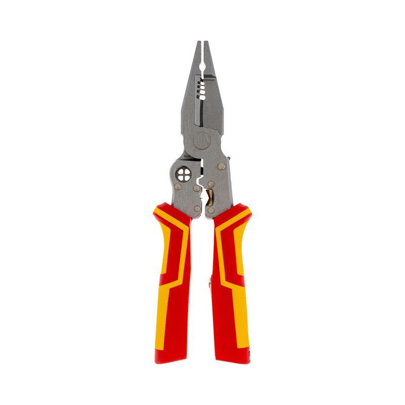  Плоскогубцы многофункциональные диэлектрические PRO 210мм с тестером Kranz KR-12-4656-3 фото в каталоге от BTSprom.by