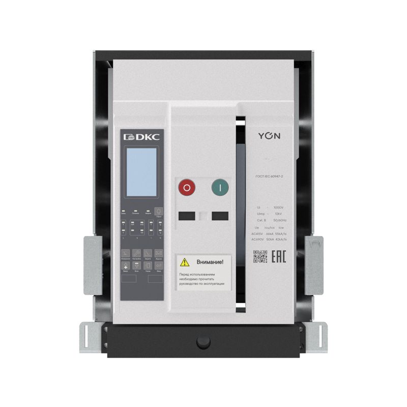  Выключатель автоматический воздушный 3P 1250А 66кА pro ANX12N расцепитель ETH выкатн. горизонт./вертикал. подключение YON ANX12NS3DH722200K фото в каталоге от BTSprom.by