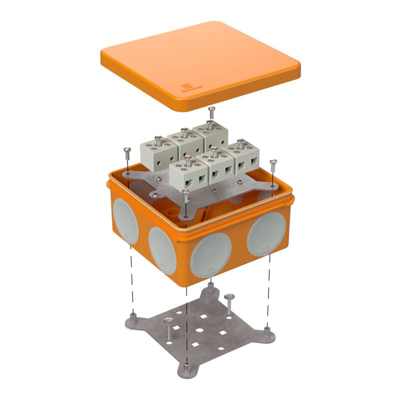 коробка огнестойкая оп двухкомпонентн. 60-0300-fr6.0-12 е15-е120 100х100х50 промрукав 60-0300-fr6.0-12 от BTSprom.by
