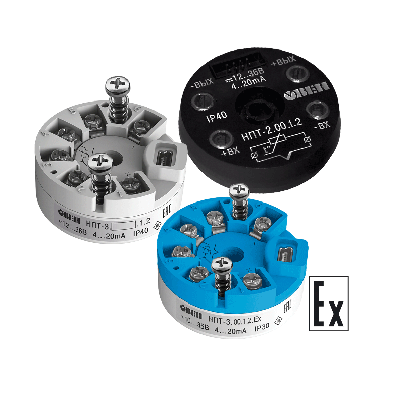 преобразователь измерительный (100п 0…+100град.c) нпт-2.22.1.2 овен 36405 от BTSprom.by