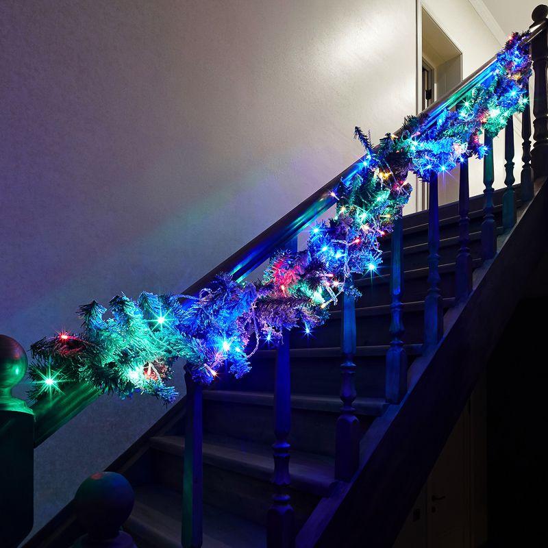  Гирлянда светодиодная "Твинкл Лайт" 20м 160LED мультиколор 10Вт провод ПВХ прозр. Neon-Night 303-309 фото в каталоге от BTSprom.by