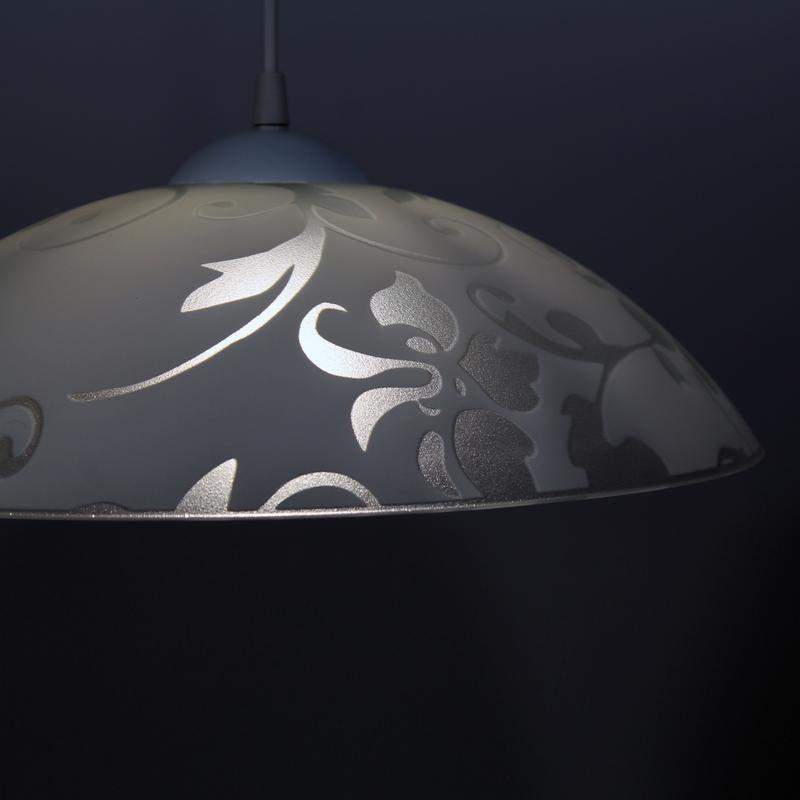  Светильник НСБ 72-60 М50 "Эрика" 410 матов. бел./шнур бел. (инд. упак.) Элетех 1005159636 фото в каталоге от BTSprom.by