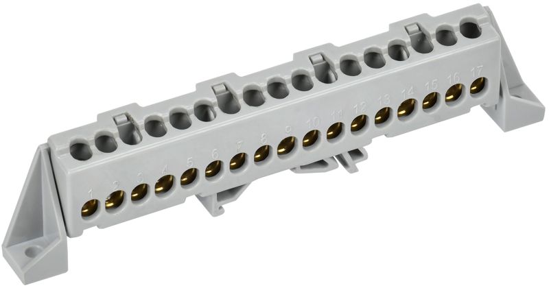 шина l "фаза" в комб. изол. "стойка" 6х9-17-ср tekfor iek tf-nn10-17-dp-k03 от BTSprom.by