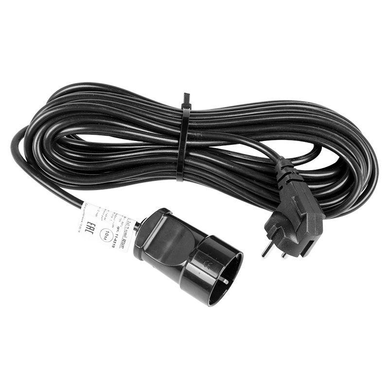 удлинитель-шнур 1х20м с заземл. 6а ip44 1.3квт пвс 3х0.75 черн. rexant 11-7090 от BTSprom.by
