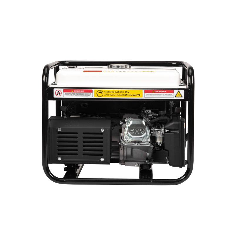  Генератор бензиновый KR3300 3.3кВт 230В 15л ручной стартер KRANZ KR-16-1133 фото в каталоге от BTSprom.by