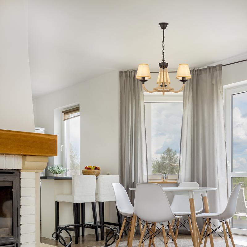  Люстра Corda 60Вт E14х3 IP20 Freya FR4402-PL-03-GB фото в каталоге от BTSprom.by