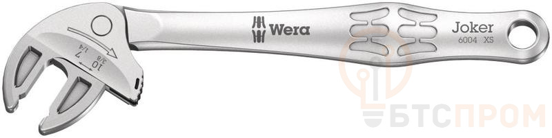 Ключ гаечный рожковый с самонастройкой 6004 Joker XS (7-10х117мм) Wera WE-020099 фото в каталоге от BTSprom.by  Ключ гаечный рожковый с самонастройкой 6004 Joker XS (7-10х117мм) Wera WE-020099 фото в каталоге от BTSprom.by