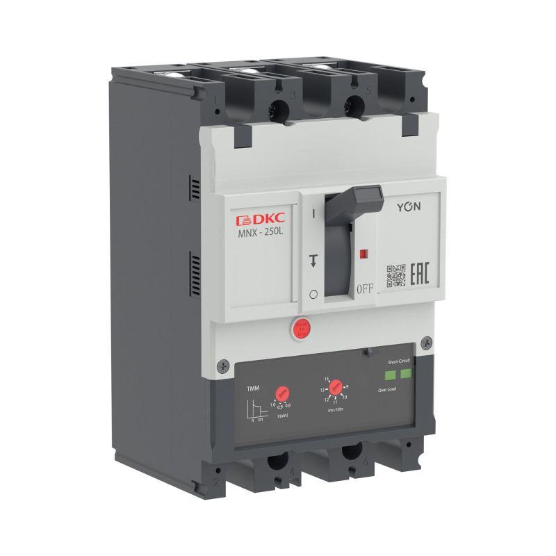 выключатель автоматический 3p 200а 70ка pro mnx250l при ac415v расцепитель tmm yon mnx250l3ptmm0200 от BTSprom.by
