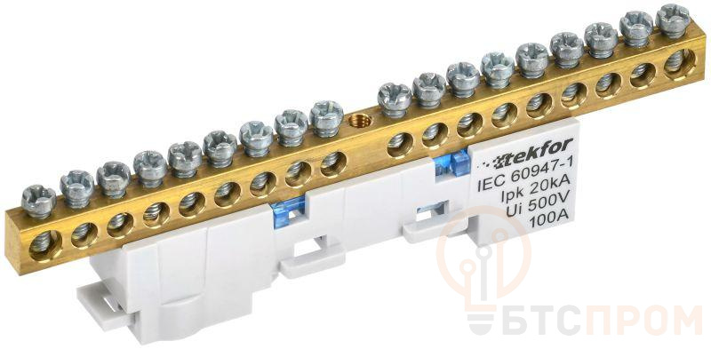 Шина нулевая N неизол. на универс. держ. 6х9-18-С TEKFOR IEK TF-NN10-18-DL-K07 фото в каталоге от BTSprom.by  Шина нулевая N неизол. на универс. держ. 6х9-18-С TEKFOR IEK TF-NN10-18-DL-K07 фото в каталоге от BTSprom.by