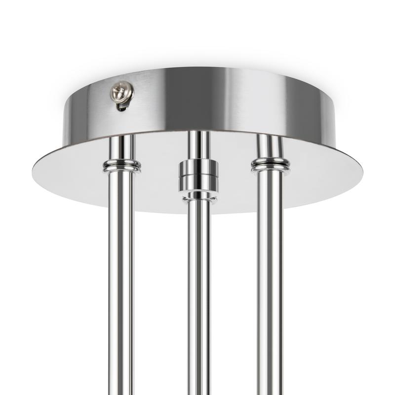  Люстра Ampera 40Вт E14х3 IP20 Freya FR2023PL-03CH фото в каталоге от BTSprom.by