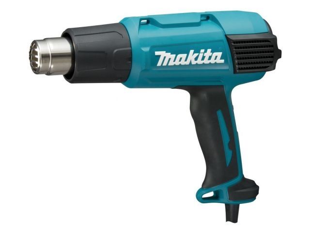 термовоздуходувка makita hg 6031 vk в чем. + набор сопл (1800 вт, 2 скор., 50-600 °с, ступенч. рег.) hg6031vk от BTSprom.by