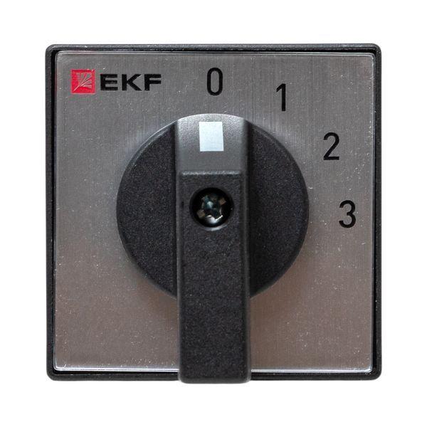  Переключатель кулачковый ПК-1-121 1п 25А "0-1-2-3" EKF pk-1-121-25 фото в каталоге от BTSprom.by