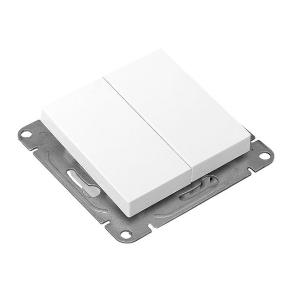  Выключатель перекрестный 2-кл. СП Эпика механизм бел. EKF UP1-SWW-22 фото в каталоге от BTSprom.by