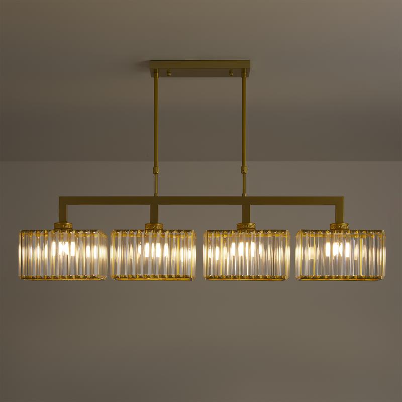 светильник moed 160вт e27х4 ip20 подвесной freya fr5473pl-04g от BTSprom.by