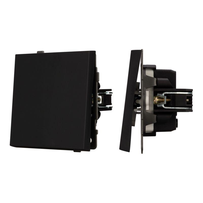 выключатель непроходной 1-кл. swt-tendo-mk01-sfpl-bk 10а 230в механизм arlight 054566 от BTSprom.by