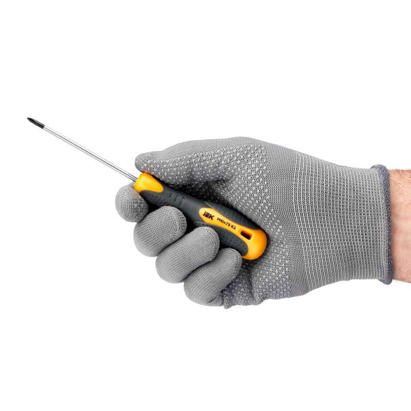  Отвертка крестовая Ph0х75мм K1 ARMA2L 3 IEK A2L3-SC10-K1-PH-00-075 фото в каталоге от BTSprom.by