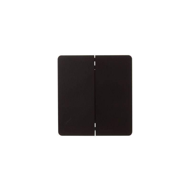 выключатель 2-кл. сп round miele 10а оникс kranz kr-78-0706-3 от BTSprom.by