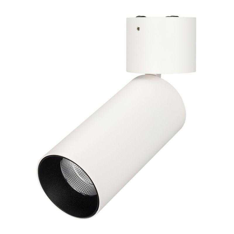 светильник sp-polo-surface-flap-r65-8w warm3000 (wh-bk 40 deg) (ip20 металл) arlight 027533 от BTSprom.by