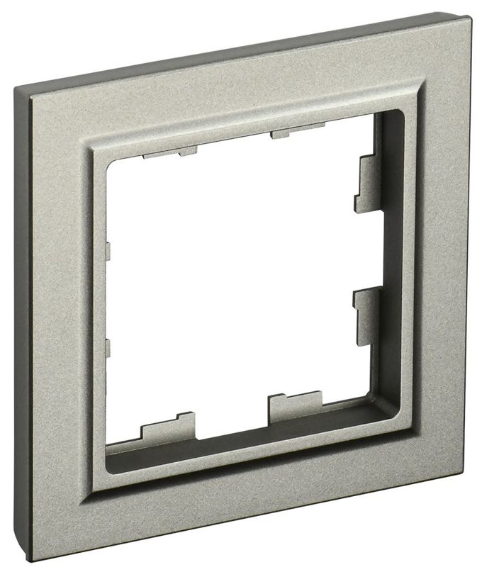 рамка 1-м brite ру-1-брш шампань iek br-m12-k37 от BTSprom.by