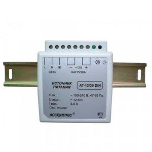 блок питания ат-12/30 din 12в/3.0а accordtec 220962 от BTSprom.by