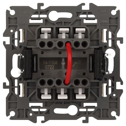  Выключатель 2-кл. СП Elegance 14-1104-02 10А IP20 250В 10AX механизм сл. кость Эра Б0034231 фото в каталоге от BTSprom.by