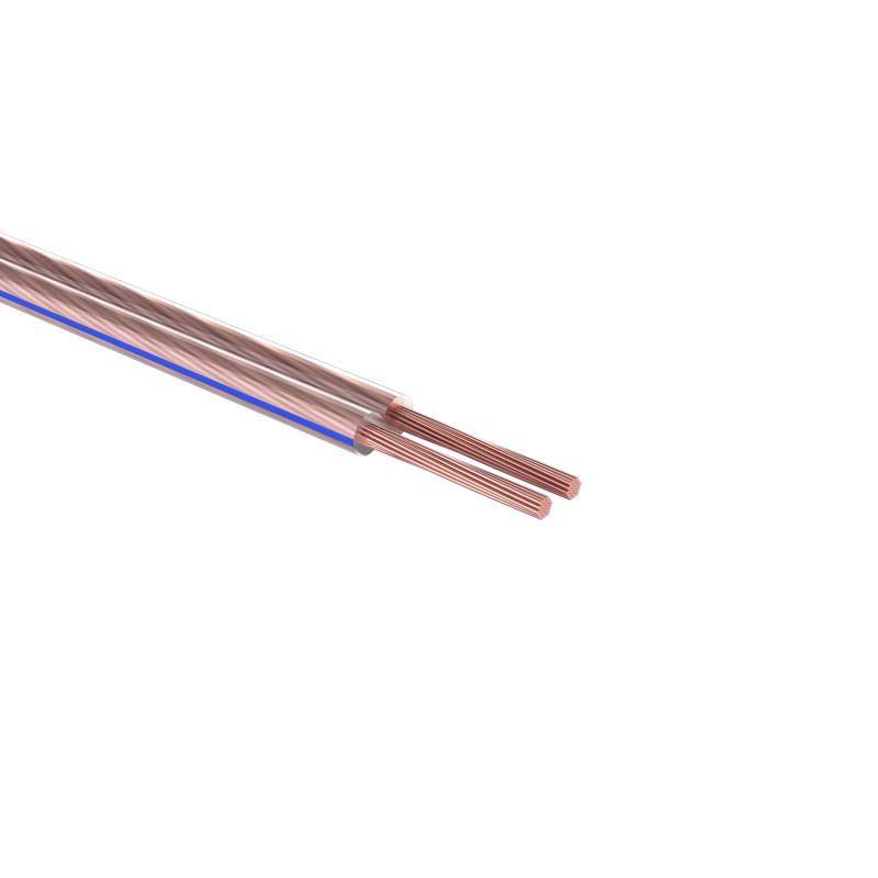 кабель stereo 2х2.50 прозр. silicon (уп.5м) rexant 01-6308-05 от BTSprom.by